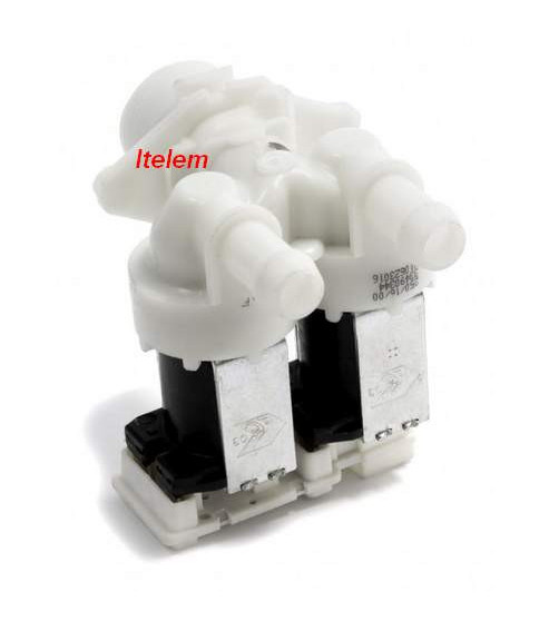 Électrovanne 2 voies lave-linge Whirlpool 481010623017