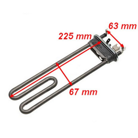 Résistance sonde lave-linge Candy 41028717