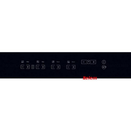 Dessus verre vitrocéramique table cuisson Hotpoint-Ariston C00285593