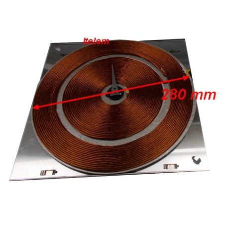 Foyer inductif table cuisson Electrolux 3877614317
