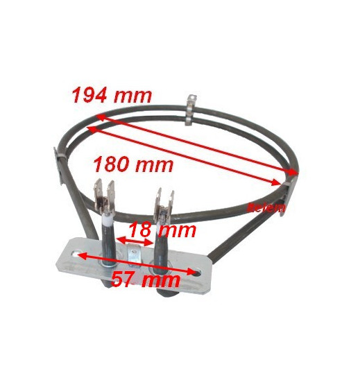 Resistance circulaire ventilateur four Electrolux 3570284038