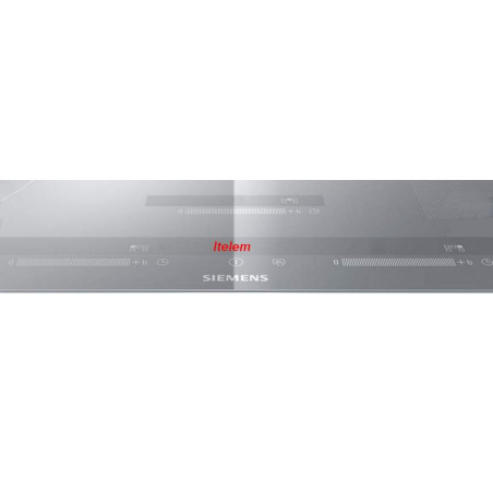 Dessus verre vitrocéramique table de cuisson à induction Siemens 00689712