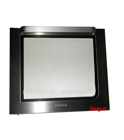 Verre extérieur porte four Rosières 44005963