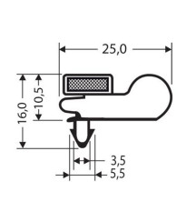 joint porte refrigerateur Bonnet Thirode