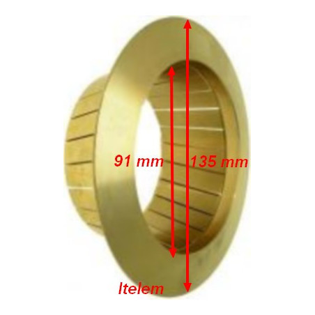 Chapeau brûleur fourneau Solymac P1171D