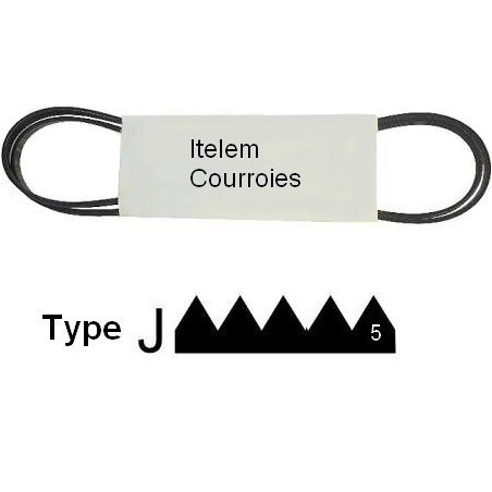 Courroie 1192 J5 lave-linge Whirlpool 481935818148