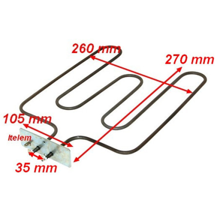 Résistance sole four Rosières 93700953