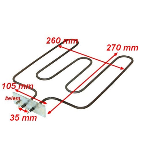 Résistance sole four Rosières 93700953