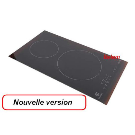 Dessus verre vitroceramique table induction Electrolux 5616256110