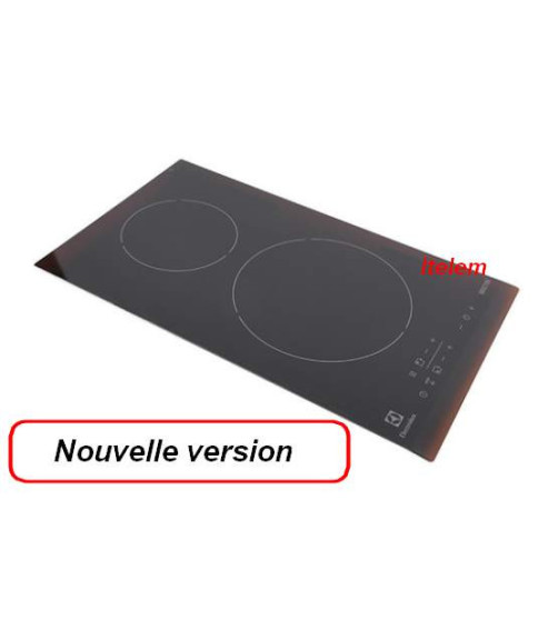 Dessus verre vitroceramique table induction Electrolux 5616256110