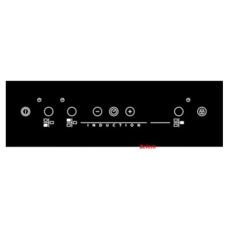 Dessus verre vitrocéramique table de cuisson Whirlpool 481010625179