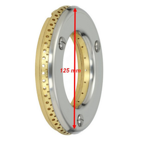 Chapeau brûleur 125mm fourneau MBM GRCU700003