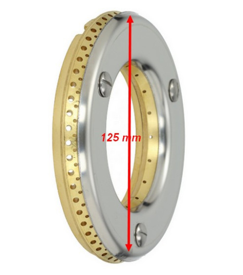 Chapeau brûleur 125mm fourneau MBM GRCU700003