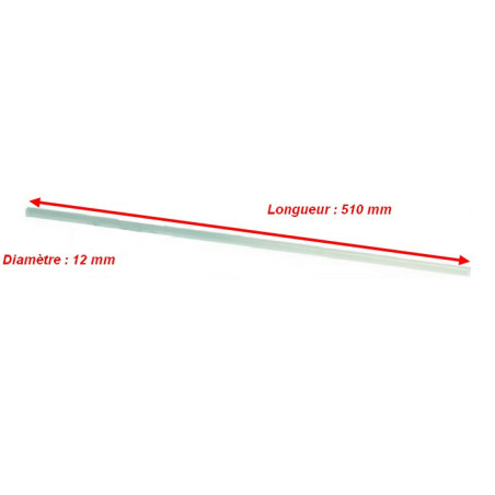 Tube quartz Roller Grill D04009