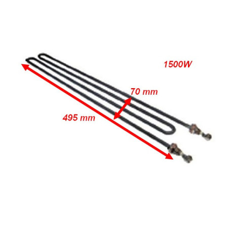 Resistance 1500W fourneau Capic E150840