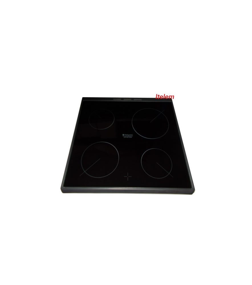 Dessus verre cuisinière vitrocéramique Hotpoint Ariston C00258739