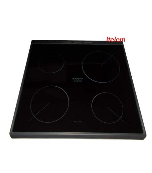 Dessus verre cuisinière vitrocéramique Hotpoint Ariston C00258739