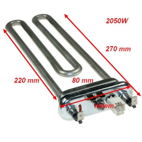 Résistance lave-linge Whirlpool 481010645279