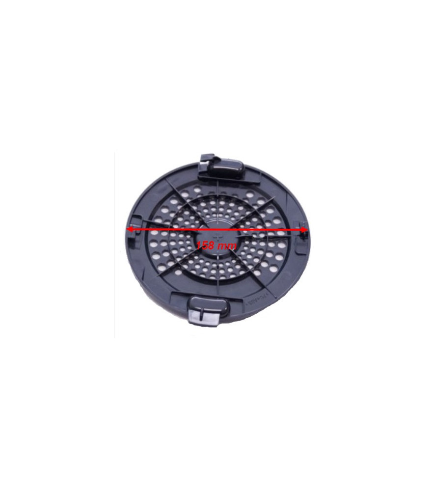 Grille De Filtre Noire RS-RT3464 Compatible Rowenta Pour Aspirateurs Intensium
