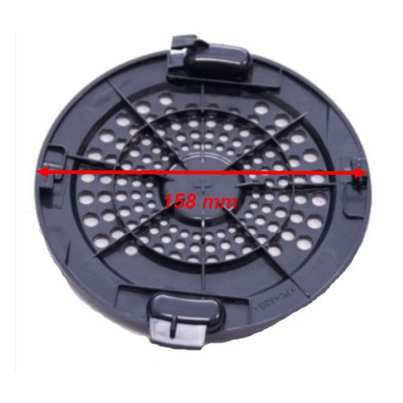 Grille noire filtre aspirateur Rowenta RS-RT3464