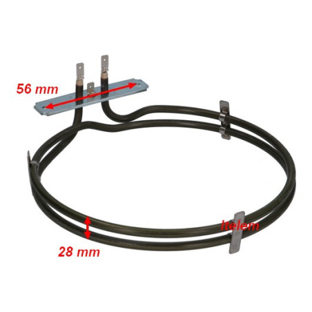 Résistance 2500W table chaude Colged 031064