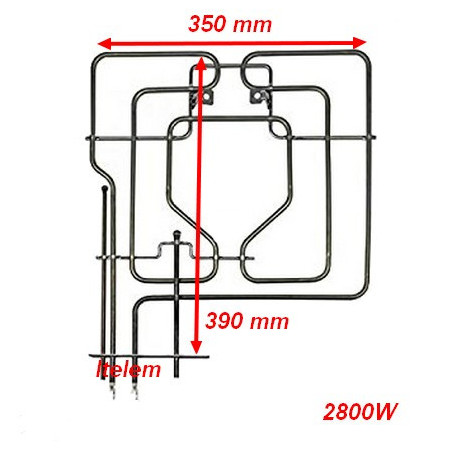 Resistance voute four Siemens 00218873