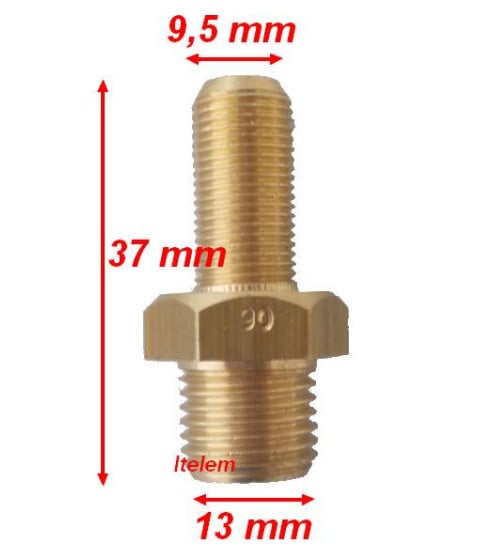 Injecteur gaz butane calibre 90 plancha Fiamma 401000062