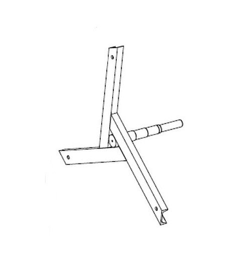 Croisillon seche linge professionnel Domus