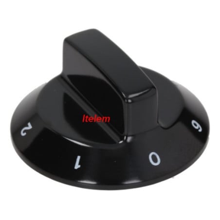 Manette noire four Electrolux 004913