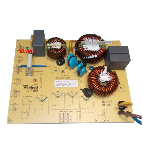 Module electronique filtre secteur four Whirlpool 481010524327