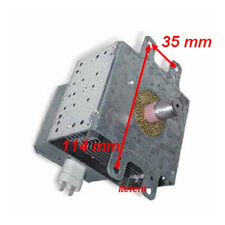 Magnetron four micro ondes Whirlpool 481214158001