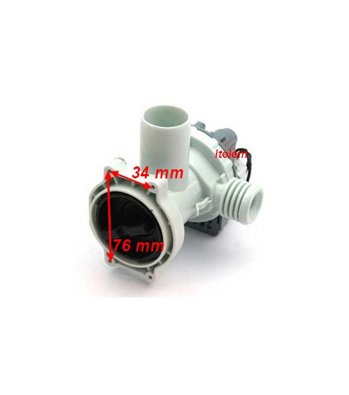 Pompe vidange lave-linge Continental Edison 34010132