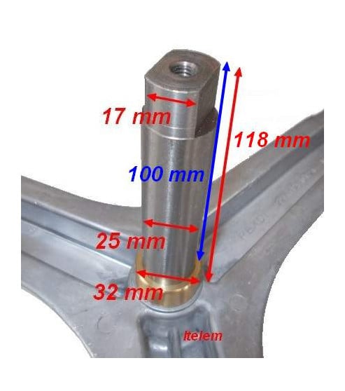 Croisillon tambour lave linge Brandt AS0013038