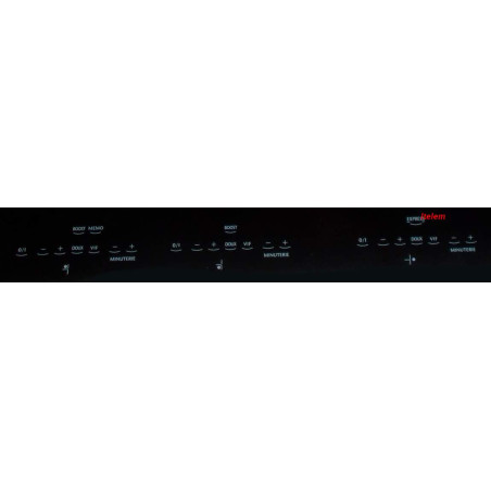Dessus vitrocéramique cuisinière SCI761W Sauter 72X4099