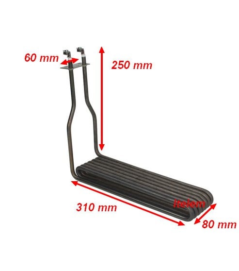 Resistance friteuse Alpeninox 006571