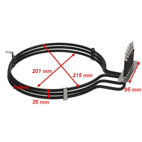 Resistance 3150W four Lainox R65010280