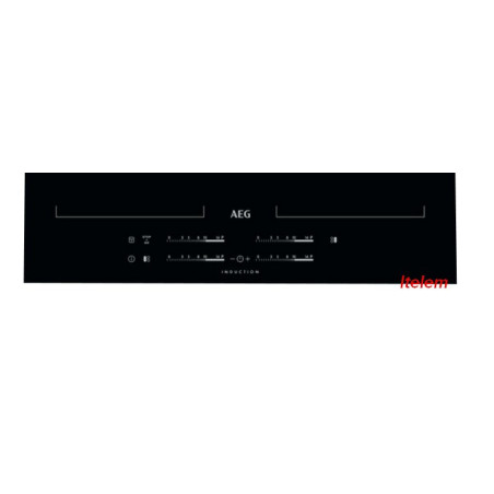 Dessus verre vitroceramique table cuisson AEG 140017099015