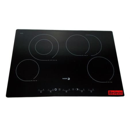 Dessus verre vitroceramique table cuisson 2VFT 750S Fagor 95X2387
