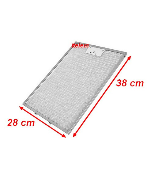 Filtre graisse métallique hotte Bosch 00422872