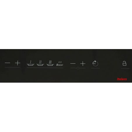 Dessus verre vitrocéramique table cuisson De Dietrich 72X5786