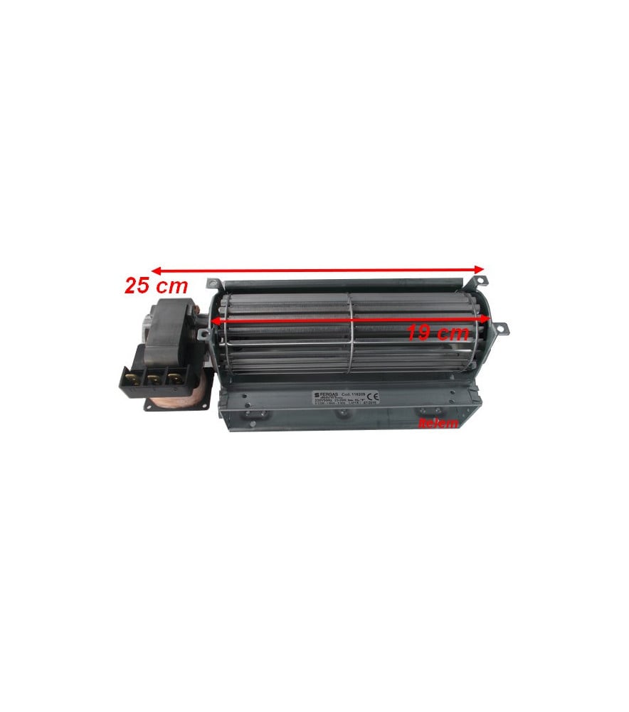 Ventilateur tangentiel 2 vitesses universel four 92x4075