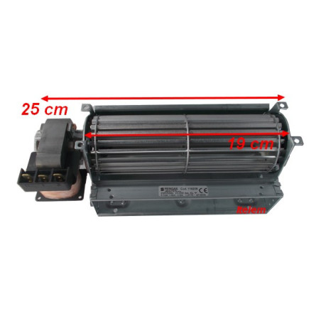 Ventilateur tangentiel 2 vitesses universel four 92x4075