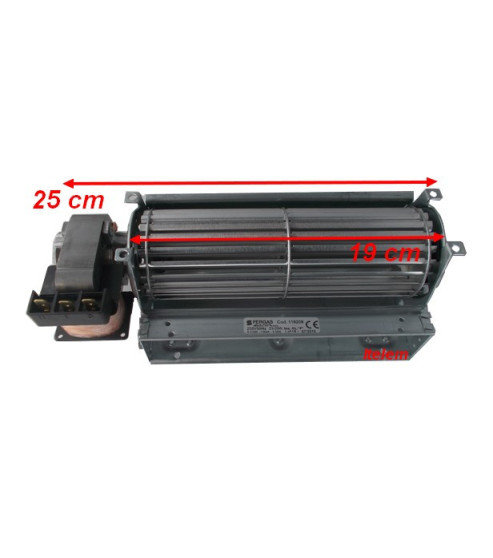 Ventilateur tangentiel 2 vitesses universel four 92x4075