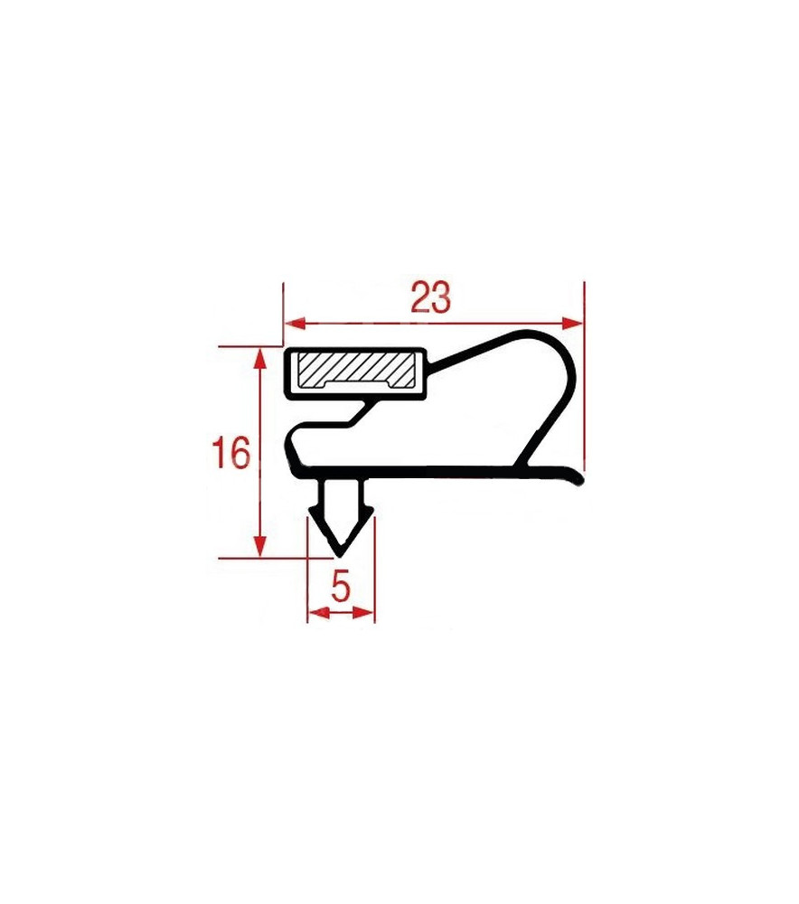 Joint porte armoire refrigeree Iarp profil 1011