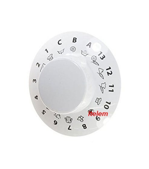 Bouton selection programme lave linge Ariston C00297772