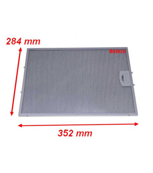 Filtre graisse metallique hotte Candy 49016227