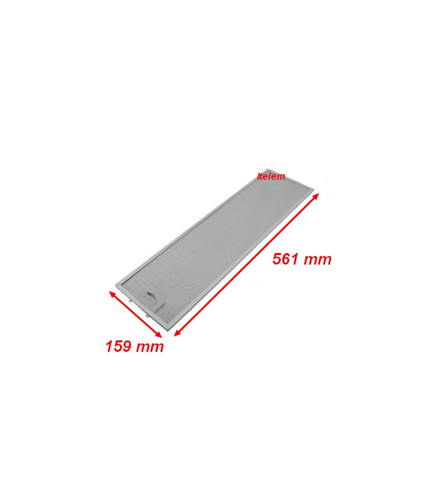 Filtre graisse metallique hotte Hygena 00SP002960S