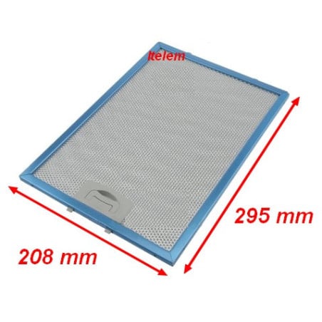 Filtre graisse metallique hotte Technowind TW 4FIL0104