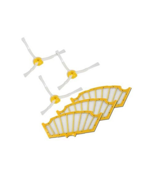 Kit entretien filtres brosses ACC240 aspirateur Roomba 500 iRobot 82804