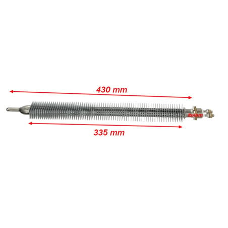 Résistance ailettes 110704 lave-vaisselle Hoonved